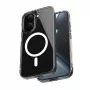 Crong Hybrid Clear Magnetic Case para Xiaomi POCO X8 Pro 5G, Transparente, compatible con MagSafe