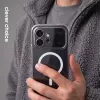 Crong Hybrid Clear Magnetic Case para Honor 600 5G, compatible con MagSafe, Transparente