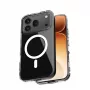 Crong Hybrid Clear Magnetic Case para Honor 600 Pro 5G, compatible con MagSafe, Transparente
