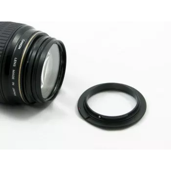 JJC Adaptador de anillo macro inverso para cámaras con montura Pentax K - 49mm