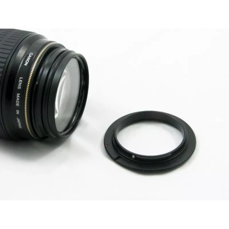 JJC Adaptador de anillo macro inverso para cámaras con montura Pentax K - 49mm