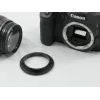 JJC Adaptador de anillo macro inverso para cámaras con montura Pentax K - 49mm
