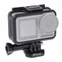 PULUZ Soporte de marco con funda protectora para DJI Osmo Action - Negro (PU338B)