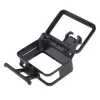 PULUZ Soporte de marco con funda protectora para DJI Osmo Action - Negro (PU338B)