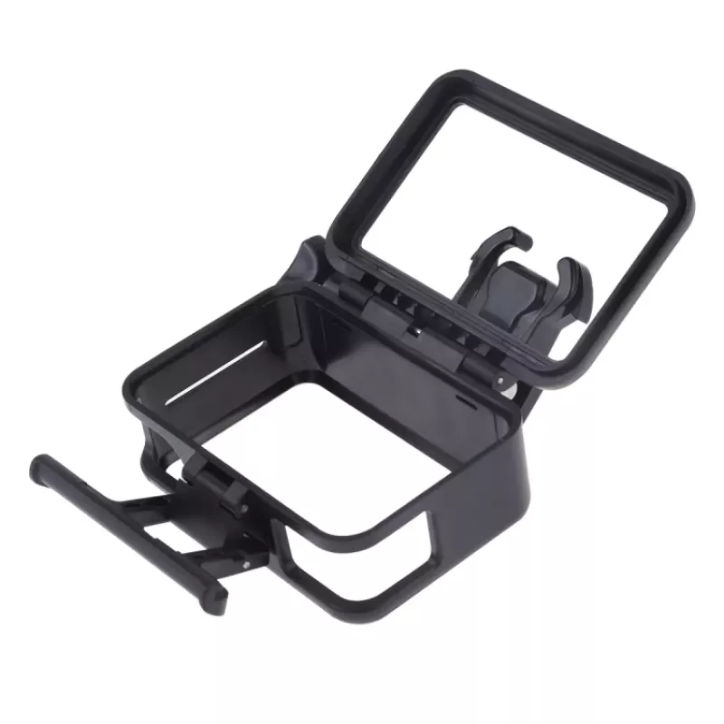 PULUZ Soporte de marco con funda protectora para DJI Osmo Action - Negro (PU338B)