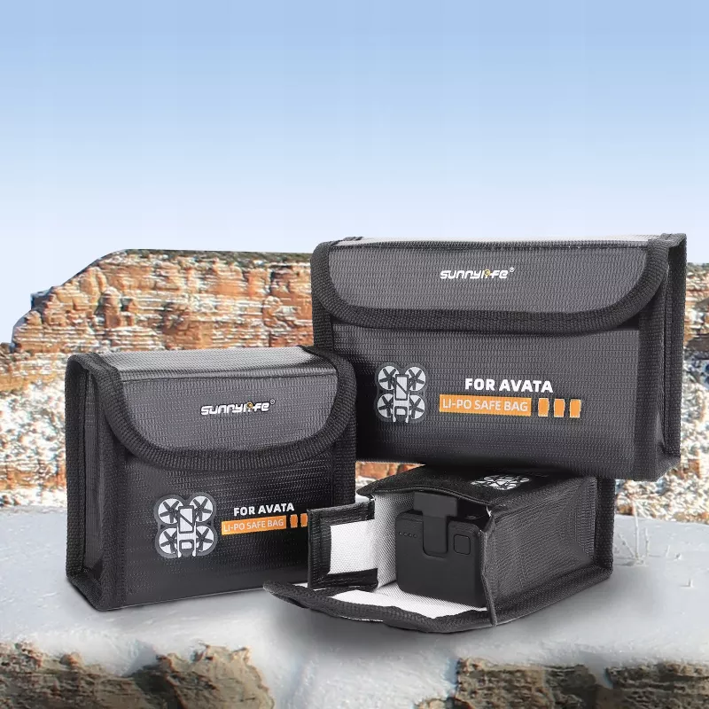 SUNNYLIFE Funda protectora para batería para DJI Avata Intelligent Flight Battery - Negra