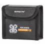 SUNNYLIFE Funda protectora para 2x baterías DJI Avata - carcasa rígida EVA, Negra