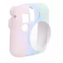 LOVEINSTANT Funda de silicona para Fujifilm Instax Mini 12 - colores pastel