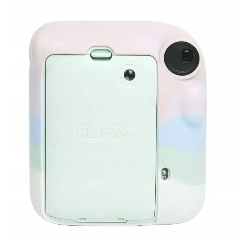 LOVEINSTANT Funda de silicona para Fujifilm Instax Mini 12 - colores pastel