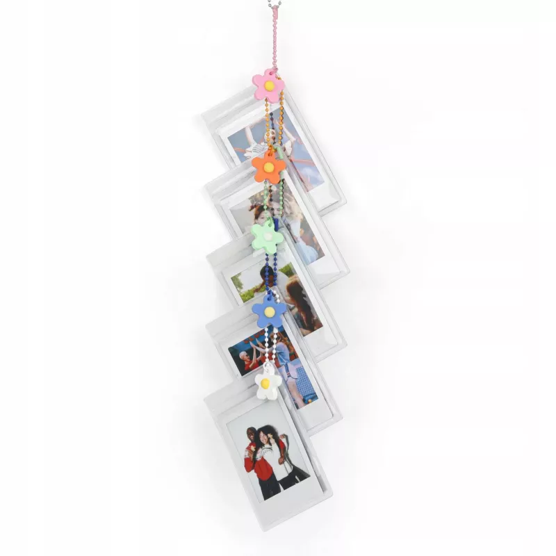 LOVEINSTANT Set de 5 marcos colgantes para Fuji Instax Mini 12 40 11 8 7s Evo Liplay Link 2 SE Zink