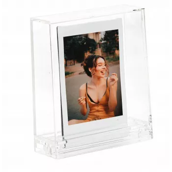 LOVEINSTANT Marco de fotos de acrílico transparente para Fujifilm Instax Square Link SQ40 SQ1 SQ6 SQ10 SQ20