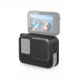 PULUZ Funda protectora de silicona con tapa de objetivo para Insta360 Ace Pro, negra