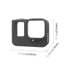 PULUZ Funda protectora de silicona con tapa de objetivo para Insta360 Ace Pro, negra