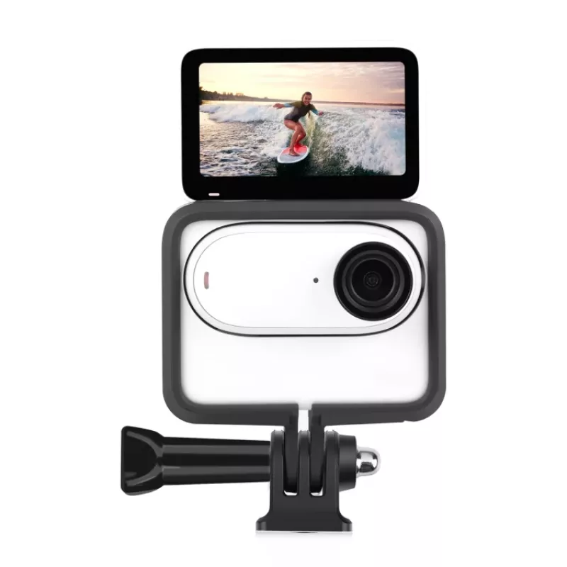 PULUZ Soporte de marco funda protectora adaptador de trípode para Insta360 GO 3 (PU881B)