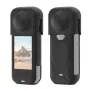 PULUZ PU757B Tapa de objetivo y funda protectora de silicona para Insta360 X5