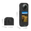 PULUZ PU757B Tapa de objetivo y funda protectora de silicona para Insta360 X5