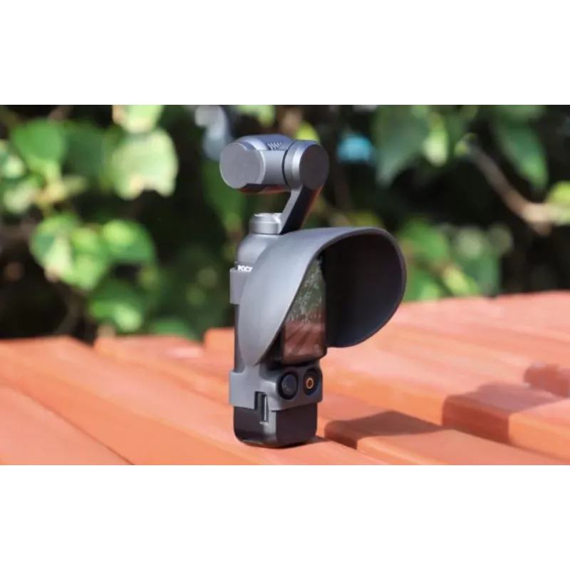 SUNNYLIFE Parasol y protección para pantalla LCD de DJI Osmo Pocket 3 - Negro