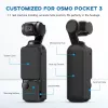 PULUZ Funda protectora de silicona para DJI Osmo Pocket 3 - Negra