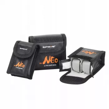 Sunnylife bolsa ignífuga para 1x batería DJI Neo / Neo 2 NE-DC848