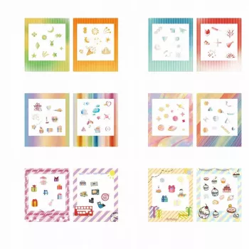 LOVEINSTANT Set de 12 marcos adhesivos para Fuji Instax Square Link SQ1 SQ6 SQ20 SQ40 SQ10