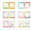 LOVEINSTANT Set de 12 marcos adhesivos para Fuji Instax Square Link SQ1 SQ6 SQ20 SQ40 SQ10
