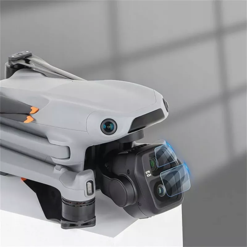 SUNNYLIFE 4x protector de lente de cristal templado para dron DJI Air 3 / Air 3S