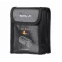 SUNNYLIFE Bolsa ignífuga de almacenamiento de baterías para DJI Mavic 4 Pro, para 2 baterías, negro