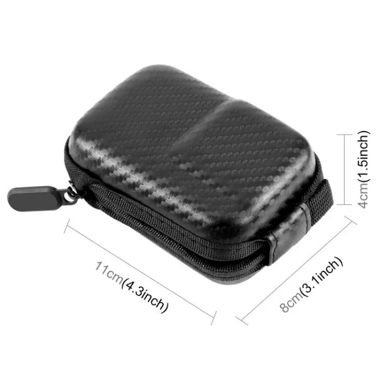 PULUZ Funda protectora rígida para DJI Osmo Action 4 / Action 3 - Negro (PU946B)