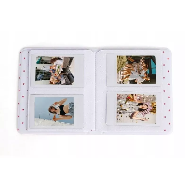 LOVEINSTANT Álbum de fotos 64 fotos para Fuji Instax Mini 13 12 11 40 41 99 Evo Link / Saturated Blue