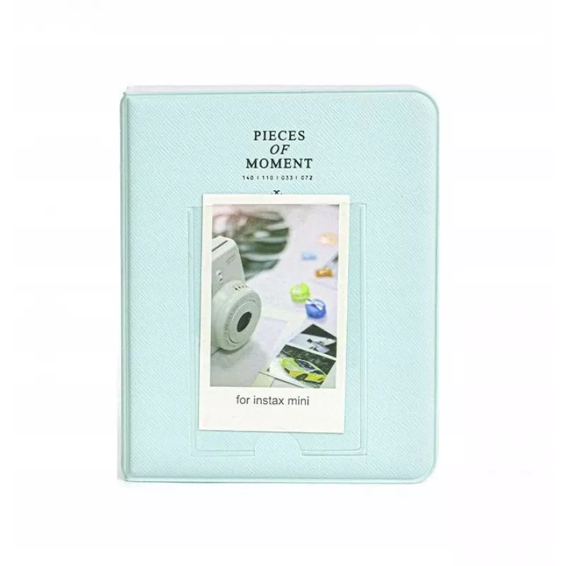 LOVEINSTANT Álbum de fotos 64 fotos para Fuji Instax Mini 13 12 11 40 41 99 Evo Link / Verde