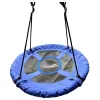 LEAN SPORT Columpio de jardín nido de cigüeña para niños azul 80 cm