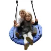 LEAN SPORT Columpio de jardín nido de cigüeña para niños azul 80 cm
