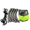LEAN SPORT Columpio de jardín nido de cigüeña para niños verde 60cm