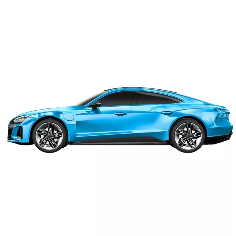 Double E Audi RS E-tron GT coche teledirigido RC azul 1:14