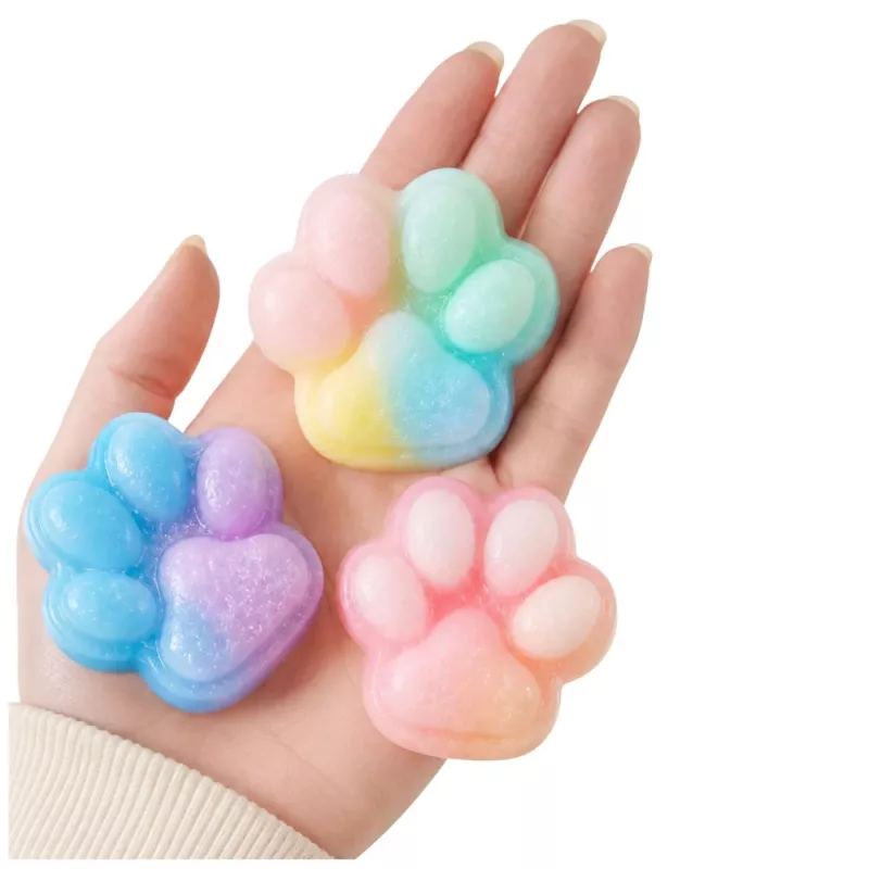 LEAN TOYS Set creativo DIY para hacer squishies pata de gato 44 piezas