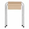 Conjunto de muebles de camping LEAN - mesa plegable y 4 taburetes en maleta de madera