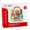 LEAN TOYS libro interactivo juguete educativo tablero de manipulación luces sonidos 16 piezas