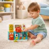 LEAN TOYS libro interactivo juguete educativo tablero de manipulación luces sonidos 16 piezas