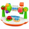 LEAN TOYS Juguete musical interactivo para niños pequeños Sonajero Luces Sonidos