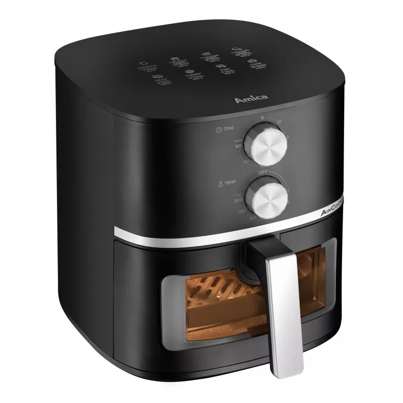 Amica AFM 2020 Freidora de aire 5,5 L negra