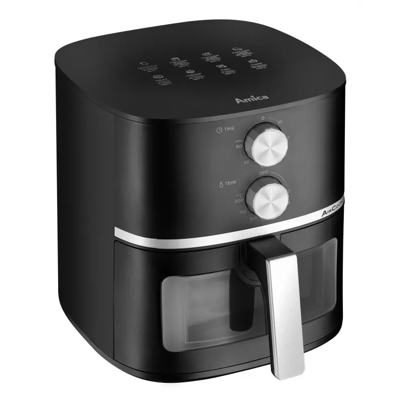 Amica AFM 2020 Freidora de aire 5,5 L negra