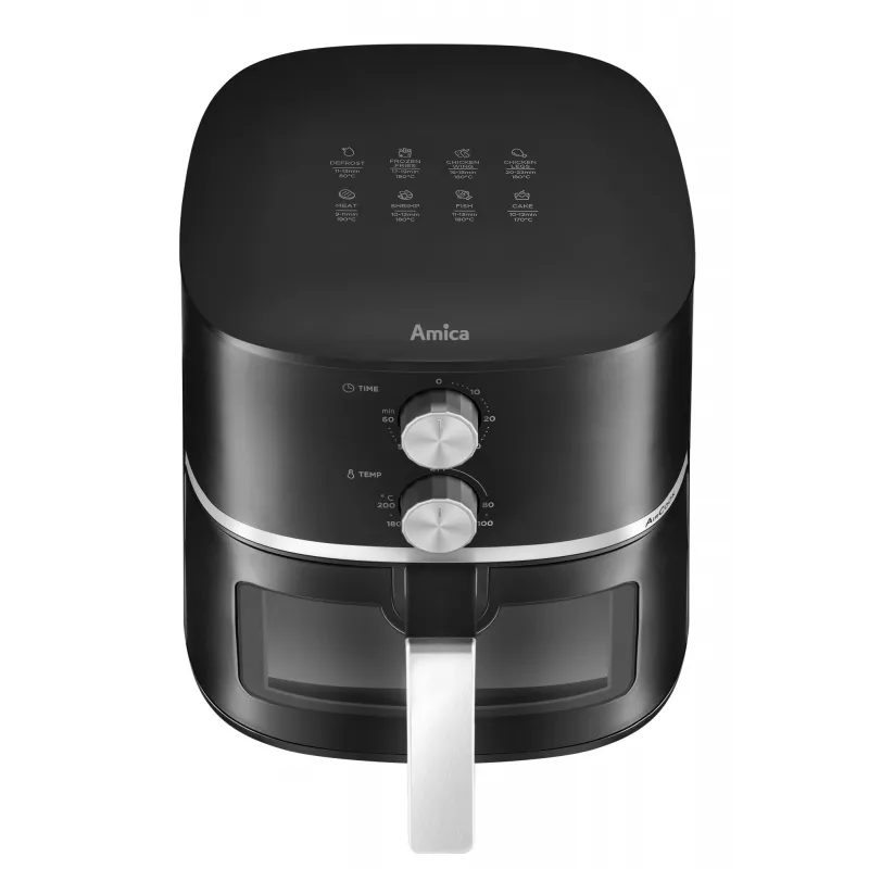 Amica AFM 2020 Freidora de aire 5,5 L negra