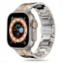 TECH-PROTECT STAINLESS LINE Correa para Apple Watch 44/45/46/49 mm Titanio/Naranja