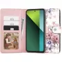 TECH-PROTECT Funda cartera para Redmi Note 13 Pro 5G / Poco X6 5G con compartimento para tarjetas, Floral