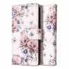TECH-PROTECT Funda cartera para Redmi Note 13 Pro 5G / Poco X6 5G con compartimento para tarjetas, Floral