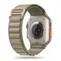 TECH-PROTECT NYLON PRO Apple Watch 6 / 7 / 8 / 9 / 10 / SE / Ultra 1 / 2 (44 / 45 / 46 / 49 mm) Titanio/Oliva