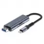 TECH-PROTECT ULTRABOOST Lector de tarjetas SD y Micro SD Lightning y USB Gris