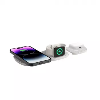 Tech-Protect QI15W-A32 Soporte de carga inalámbrica MagSafe 3IN1 gris