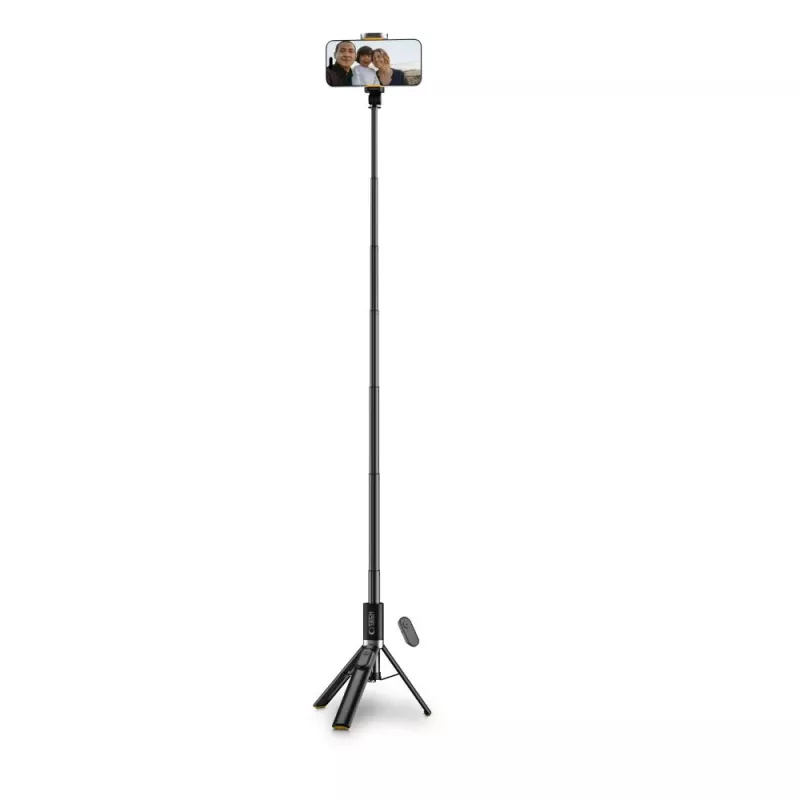 Tech-Protect L08S Palo selfie trípode Negro