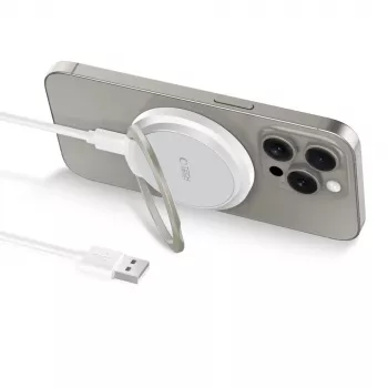 Tech-Protect QI15W-A33 Cargador inalámbrico MagSafe 15W Blanco